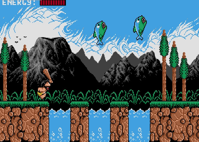 Скриншот из игры Prehistorik