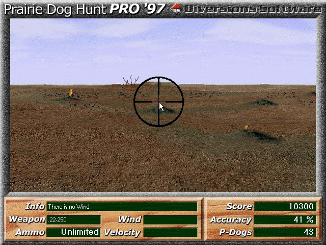 Обложка для игры Prairie Dog Hunt Pro '97