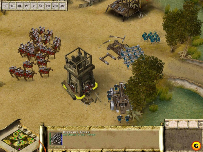 Скриншот из игры Praetorians