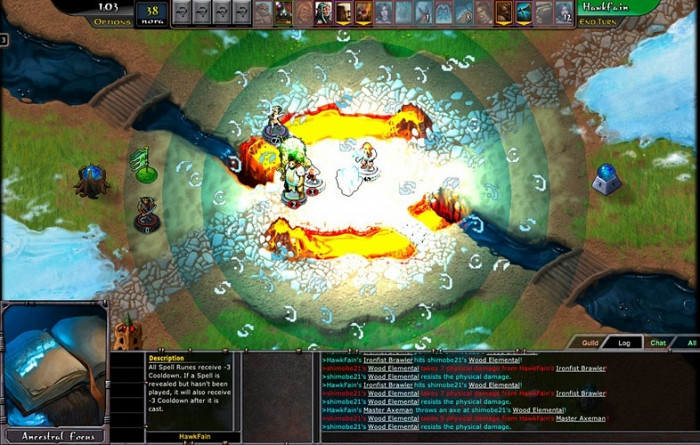 Скриншот из игры PoxNora