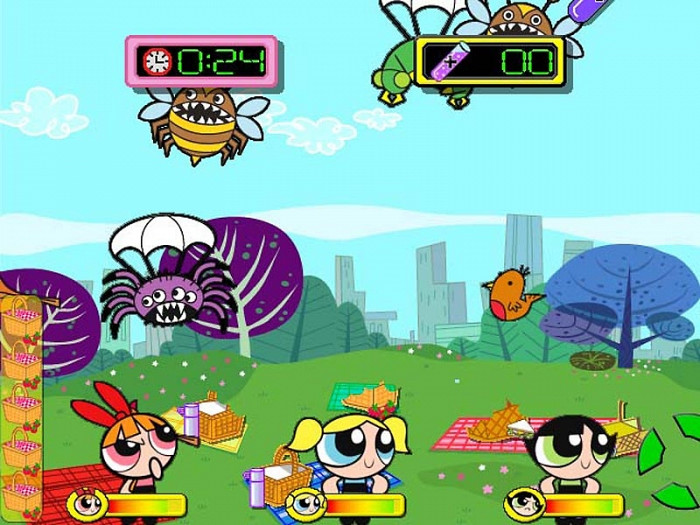 Скриншот из игры Powerpuff Girls: Mojo Jojo's Pet Project