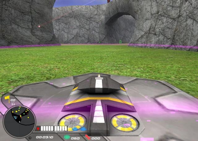 Скриншот из игры HyperTankz