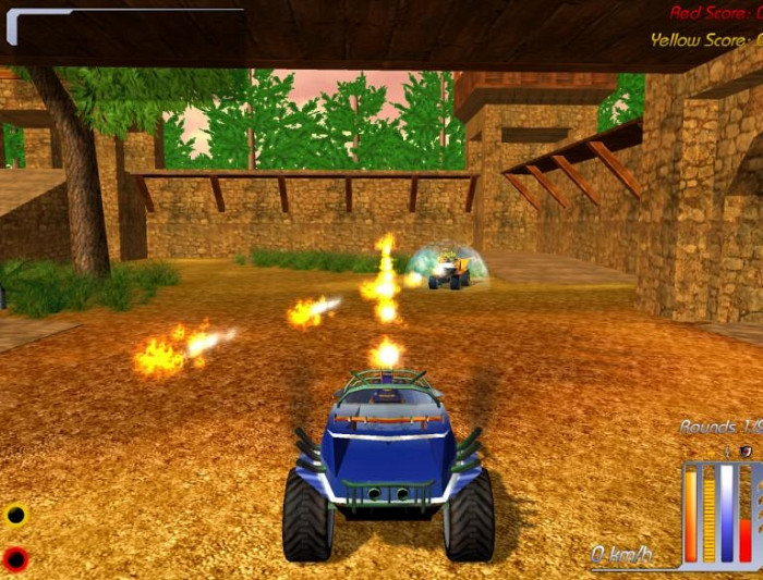 Скриншот из игры HyperBall Racing