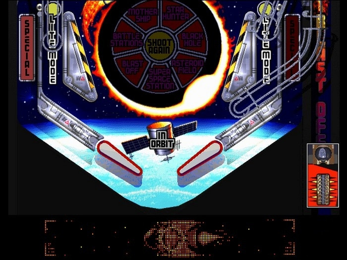 Скриншот из игры Hyper 3-D Pinball