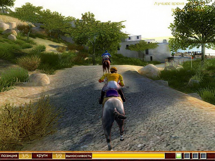 Скриншот из игры Derby Champion