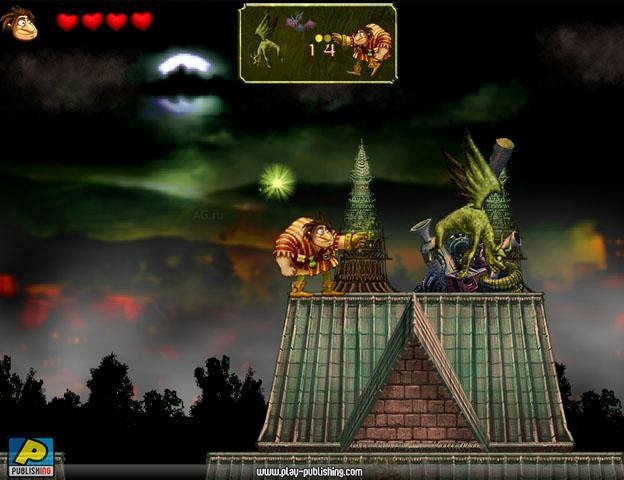 Скриншот из игры Hunchback of Notre Dame, The