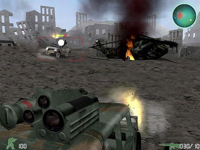 Скриншот из игры Humvee Assault