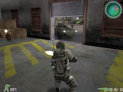 Скриншот из игры Humvee Assault