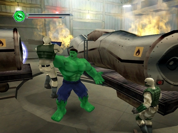 Скриншот из игры Hulk, The