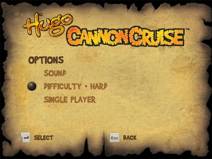 Скриншот из игры Hugo: Cannon Cruise