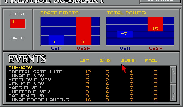 Скриншот из игры Buzz Aldrin's Race into Space