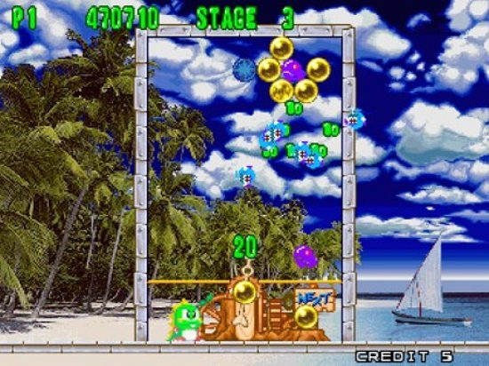 Скриншот из игры Bust-A-Move 2
