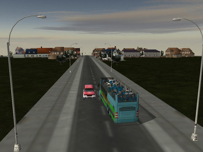 Скриншот из игры Bus Simulator 2008