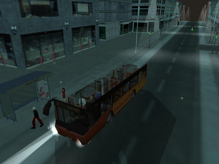 Скриншот из игры Bus Simulator 2008