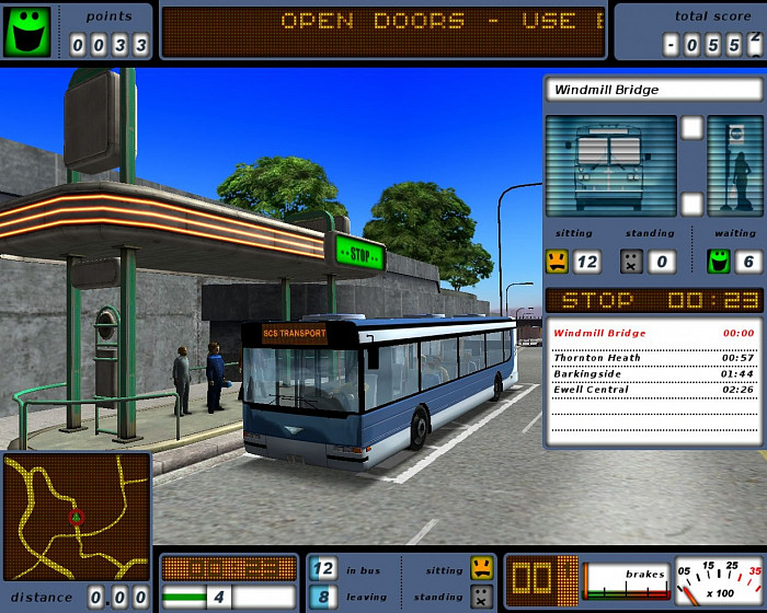 Скриншот из игры Bus Driver