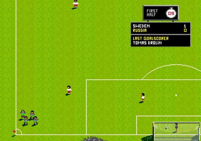 Скриншот из игры Football Glory