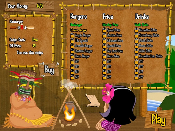 Скриншот из игры Burger Island
