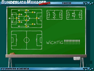 Скриншот из игры Bundesliga Manager Hattrick