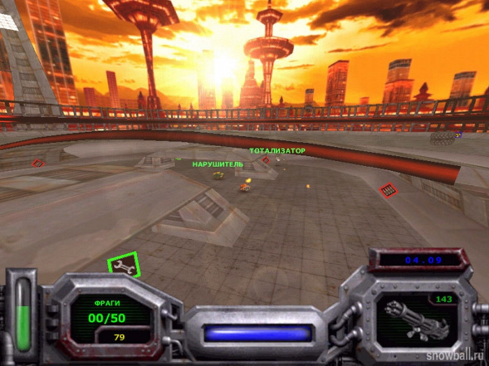Скриншот из игры Bumper Wars