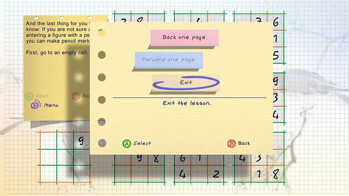 Скриншот из игры Buku Sudoku