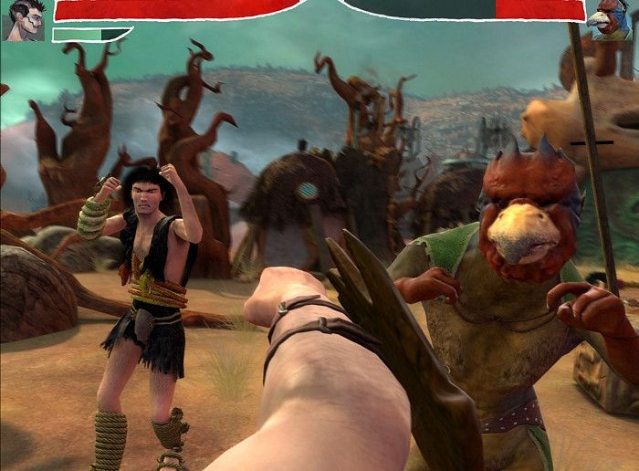 Скриншот из игры Zeno Clash