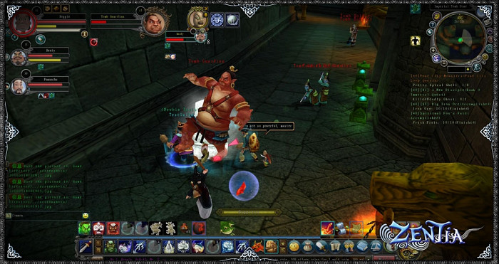 Скриншот из игры Zentia