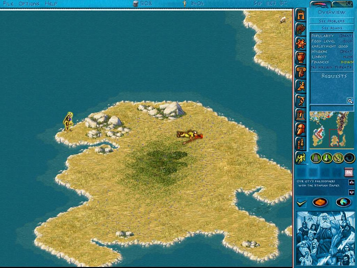Скриншот из игры Zeus: Master of Olympus