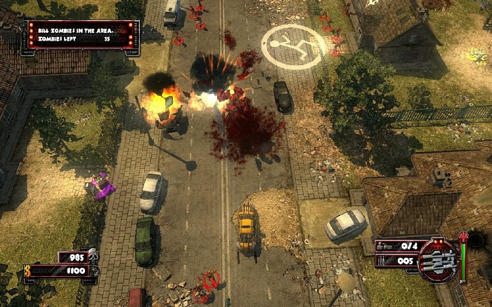 Скриншот из игры Zombie Driver