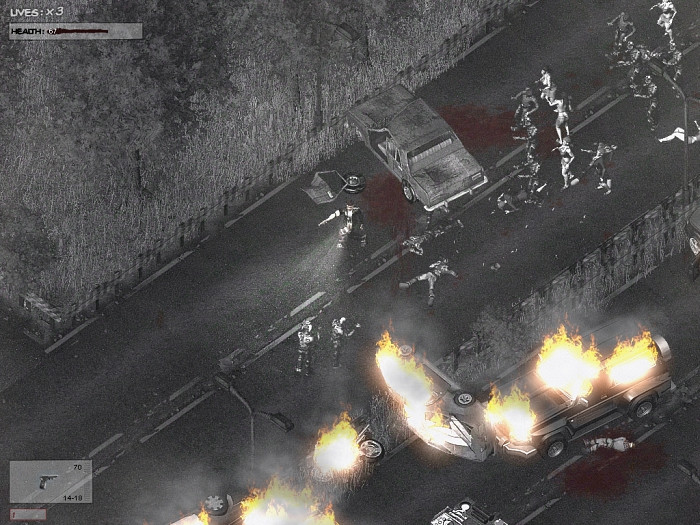 Скриншот из игры Zombie Shooter 2