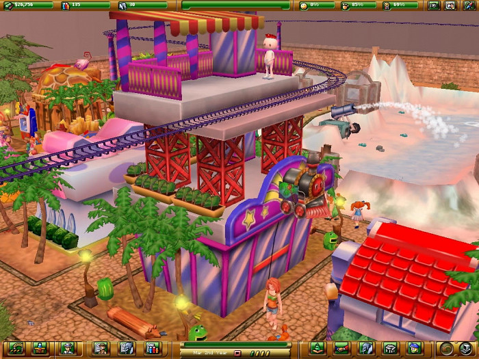 Скриншот из игры Zoo Empire