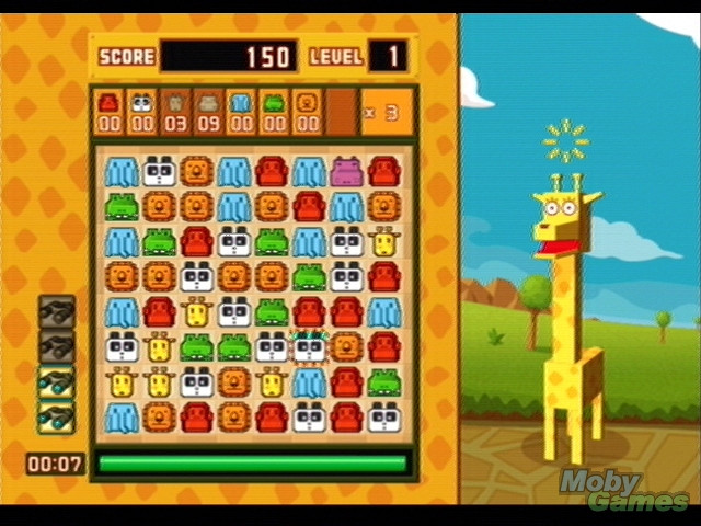 Скриншот из игры Zoo Keeper