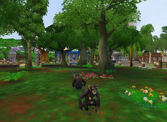 Скриншот из игры Zoo Tycoon 2