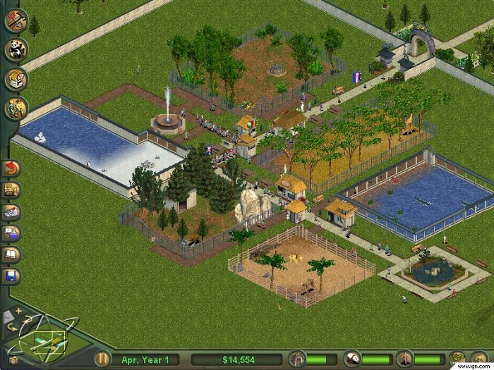 Скриншот из игры Zoo Tycoon