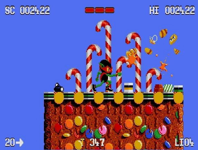 Скриншот из игры Zool