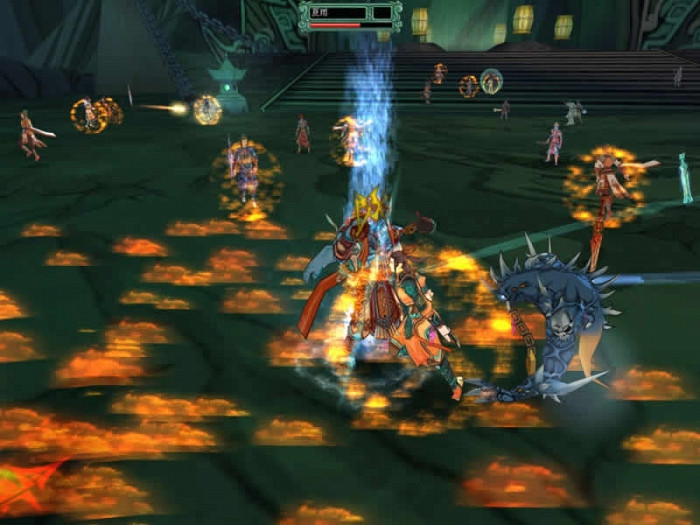 Скриншот из игры Zu Online