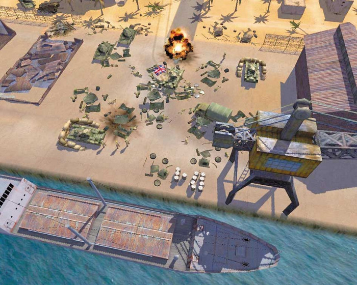 Скриншот из игры Desert Rats vs. Afrika Korps