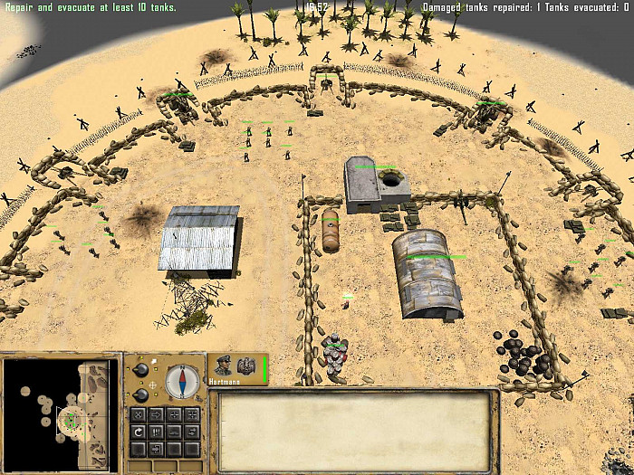 Скриншот из игры Desert Rats vs. Afrika Korps