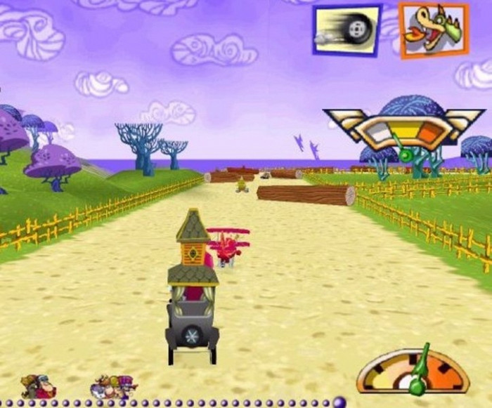Скриншот из игры Wacky Races