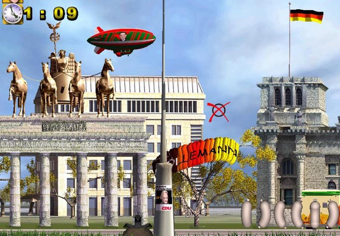 Скриншот из игры Wahlschlacht 2002