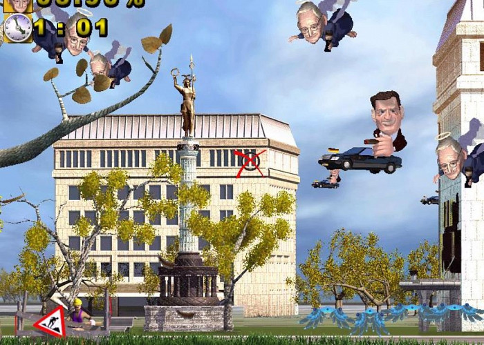 Скриншот из игры Wahlschlacht 2002