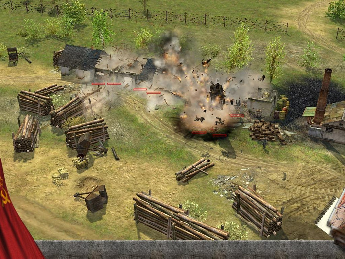 Скриншот из игры Soldiers: Heroes of World War II