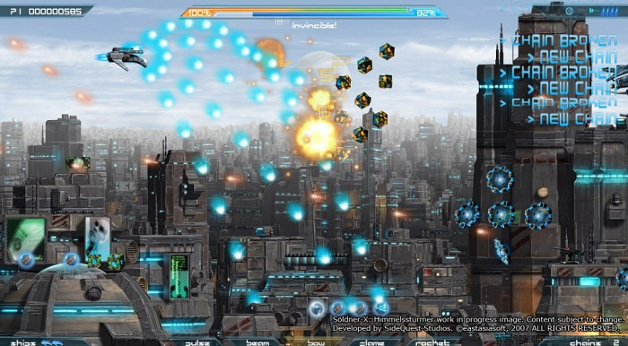 Скриншот из игры Soldner-x: Himmelssturmer