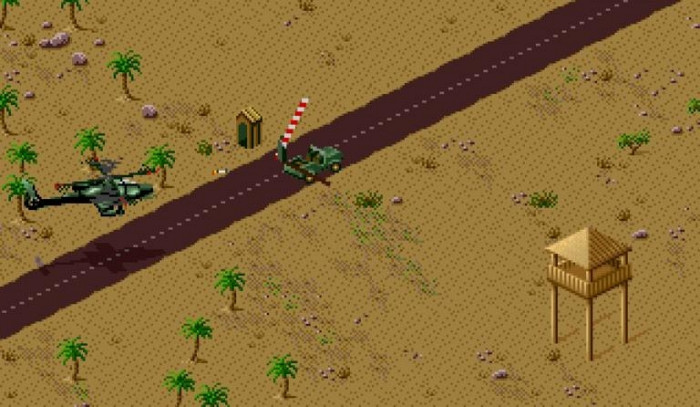 Скриншот из игры Desert Strike: Return to the Gulf