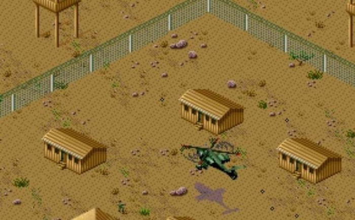 Скриншот из игры Desert Strike: Return to the Gulf
