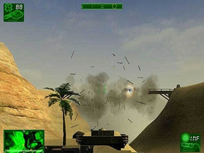 Скриншот из игры Desert Thunder