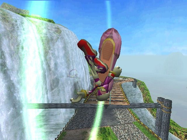 Скриншот из игры Sonic Riders