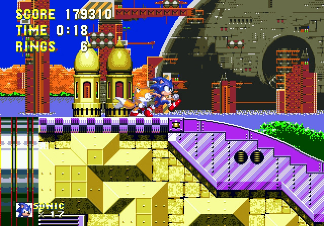 Скриншот из игры Sonic the Hedgehog 3