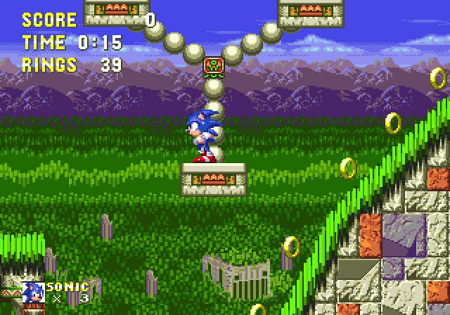 Скриншот из игры Sonic the Hedgehog 3