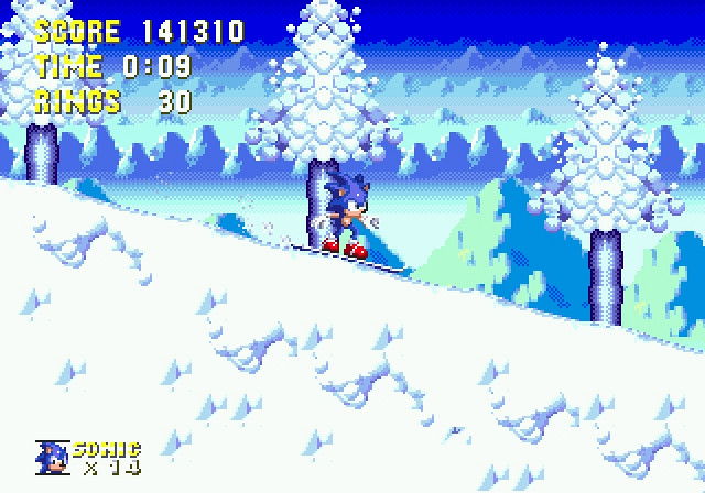 Скриншот из игры Sonic the Hedgehog 3