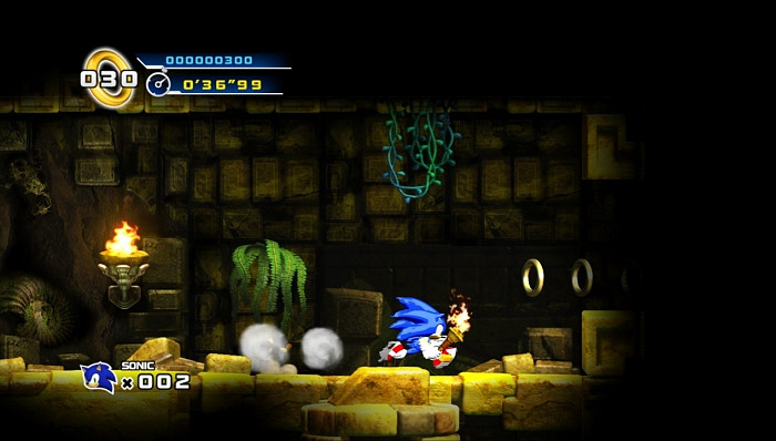 Скриншот из игры Sonic the Hedgehog 4: Episode 1